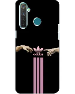 Чехол для Realme 5 с картинкой «Adidas Hands»