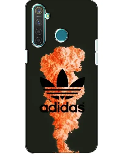 Чехол для Realme 5 с картинкой «Оранжевый дым Adidas» Чехол для Realme 5 с картинкой «Оранжевый дым Adidas»