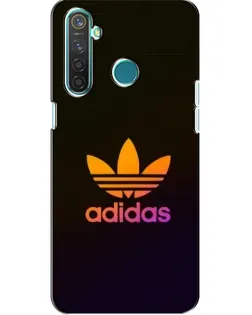 Чехол для Realme 5 с картинкой «Градиент Adidas»
