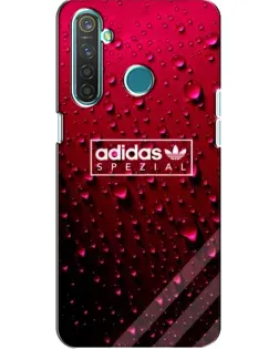 Чехол для Realme 5 с картинкой «Adidas Gold Marble»