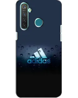 Чехол для Realme 5 с картинкой «Adidas Water Drops»