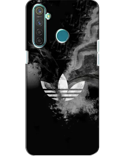 Чехол для Realme 5 с картинкой «Абстрактный дым Adidas» Чехол для Realme 5 с картинкой «Абстрактный дым Adidas»