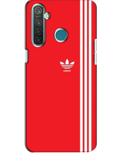Чехол для Realme 5 с картинкой «Красный минимализм Adidas» Чехол для Realme 5 с картинкой «Красный минимализм Adidas»