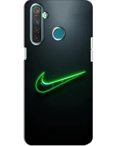 Чехол для Realme 5 с картинкой «Неоновый контур Nike» Чехол для Realme 5 с картинкой «Неоновый контур Nike»