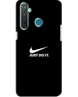 Чехол для Realme 5 с картинкой «Минимализм от Nike»