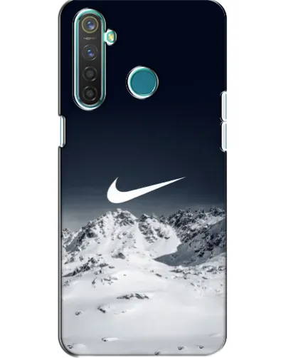Чехол для Realme 5 с картинкой «Nike — зимние горы» Чехол для Realme 5 с картинкой «Nike — зимние горы»