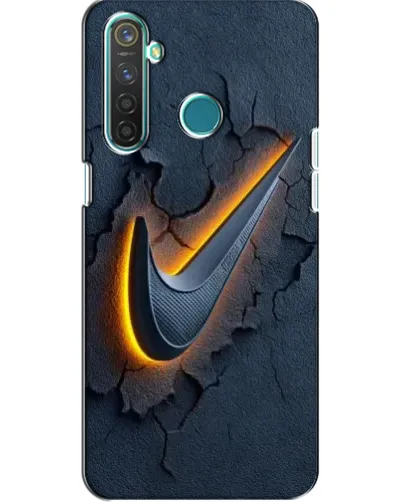 Чехол для Realme 5 с картинкой «Объемный логотип Найк» Чехол для Realme 5 с картинкой «Объемный логотип Найк»