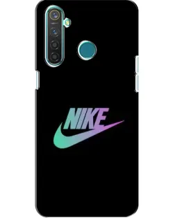 Чехол для Realme 5 с картинкой «Nike — городская ночь»