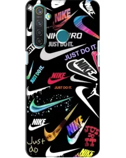 Чехол для Realme 5 с картинкой «Nike — роскошь»