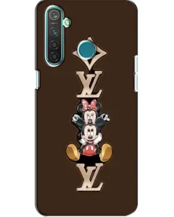 Чехол для Realme 5 с картинкой «LV и Микки Маус»
