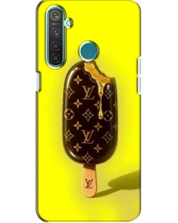 Чехол для Realme 5 с картинкой «Мороженое от LV»