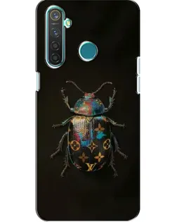Чехол для Realme 5 с картинкой «LV — мраморный принт»