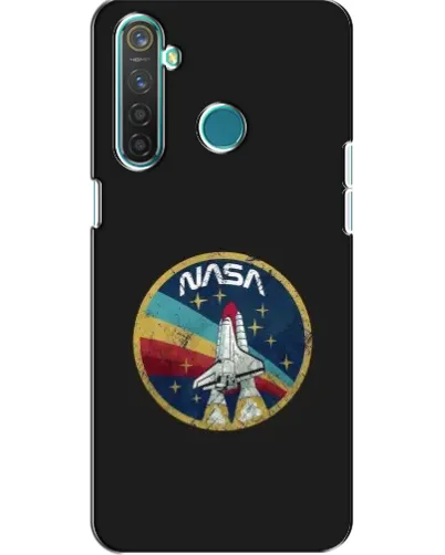 Чехол для Realme 5 с картинкой «NASA — эмблема миссии» Чехол для Realme 5 с картинкой «NASA — эмблема миссии»