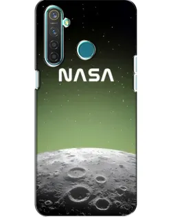 Чехол для Realme 5 с картинкой «NASA — лунный градиент»