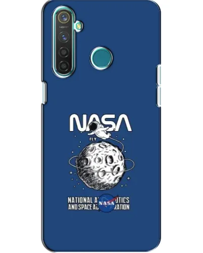Чехол для Realme 5 с картинкой «NASA — лунная миссия» Чехол для Realme 5 с картинкой «NASA — лунная миссия»