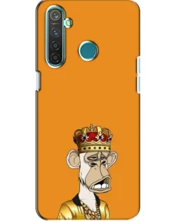 Чохол для Realme 5 з картинкою «Золота мавпа Bored Ape»