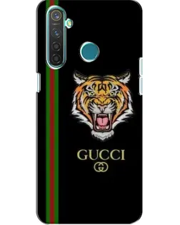 Чехол для Realme 5 с картинкой «Тигр Gucci»