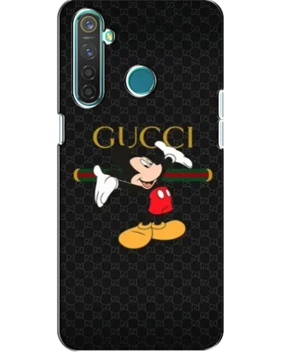 Чехол для Realme 5 с картинкой «Микки Маус Gucci»
