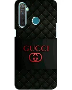 Чехол для Realme 5 с картинкой «Gucci — стеганый черный»