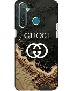 Чехол для Realme 5 с картинкой «Gucci — песчаные дюны»
