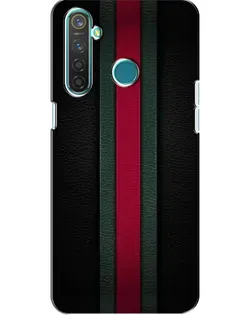 Чехол для Realme 5 с картинкой «Gucci — неоновая линия»