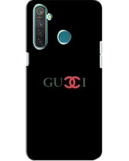Чехол для Realme 5 с картинкой «Gucci — красный градиент»