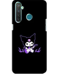 Чехол для Realme 5 с картинкой «Электрическая Kuromi»