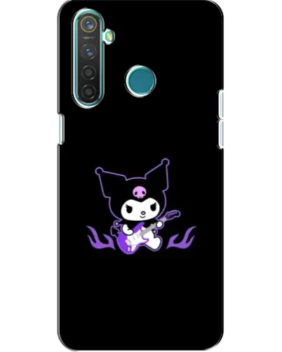 Чехол для Realme 5 с картинкой «Электрическая Kuromi»