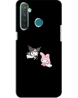 Чехол для Realme 5 с картинкой «My Melody и Kuromi»