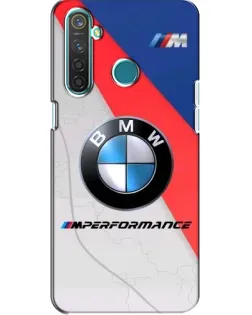 Чехол для Realme 5 с картинкой «BMW Performance стиль»