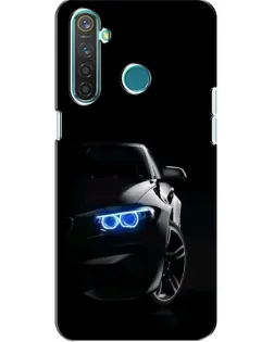 Чехол для Realme 5 с картинкой «BMW — ночной взгляд»