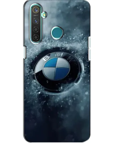 Чехол для Realme 5 с картинкой «Логотип BMW — лед» Чехол для Realme 5 с картинкой «Логотип BMW — лед»