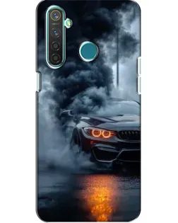 Чехол для Realme 5 с картинкой «BMW M-Power — абстракция»