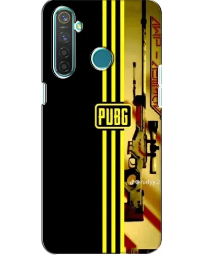 Чехол для Realme 5 с картинкой «PUBG — камуфляжный шлем»