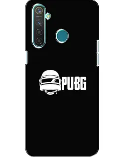 Чехол для Realme 5 с картинкой «PUBG — классический лого»