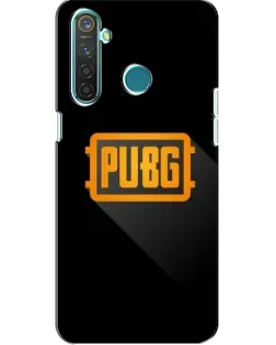 Чехол для Realme 5 с картинкой «PUBG — рамка лого»