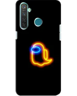 Чехол для Realme 5 с картинкой «Among Us неоновое сияние» Чехол для Realme 5 с картинкой «Among Us неоновое сияние»