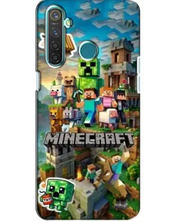 Чехол для Realme 5 с картинкой «Замок Minecraft» Чехол для Realme 5 с картинкой «Замок Minecraft»
