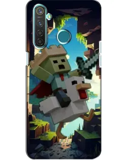 Чехол для Realme 5 с картинкой «Стив и гусь» Чехол для Realme 5 с картинкой «Стив и гусь»
