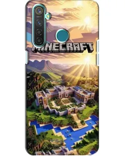 Чехол для Realme 5 с картинкой «Minecraft панорама»