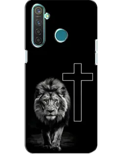Чехол для Realme 5 с картинкой «Лев и Крест» Чехол для Realme 5 с картинкой «Лев и Крест»