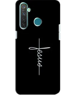 Чехол для Realme 5 с картинкой «Тонкая линия веры»