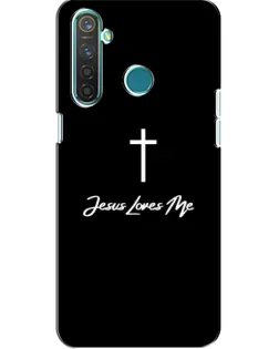 Чехол для Realme 5 с картинкой «Иисус любит тебя»