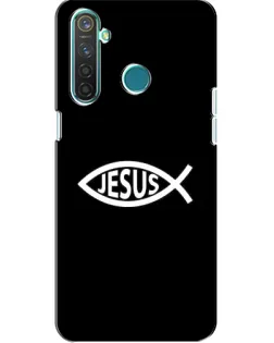 Чехол для Realme 5 с картинкой «Классический Jesus»