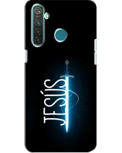 Чехол для Realme 5 с картинкой «Меч Духа Jesus»