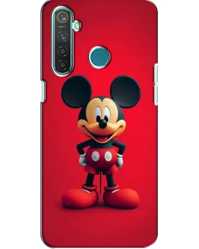 Чехол для Realme 5 с картинкой «Mickey в полный рост»