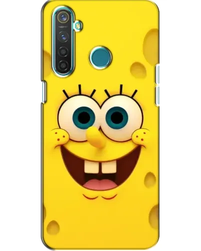 Чехол для Realme 5 с картинкой «Губка Боб улыбка» Чехол для Realme 5 с картинкой «Губка Боб улыбка»