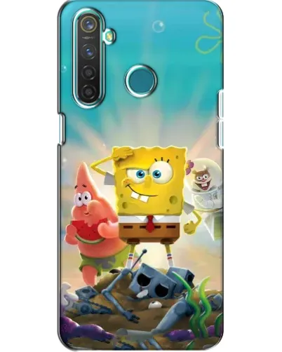 Чехол для Realme 5 с картинкой «Спанч Боб победитель» Чехол для Realme 5 с картинкой «Спанч Боб победитель»