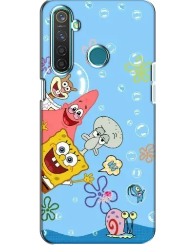 Чехол для Realme 5 с картинкой «Веселые пузырьки» Чехол для Realme 5 с картинкой «Веселые пузырьки»