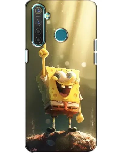 Чехол для Realme 5 с картинкой «Сияющий Спанч Боб» Чехол для Realme 5 с картинкой «Сияющий Спанч Боб»
